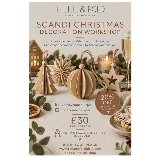 Scandi Christmas Decoration Workshop