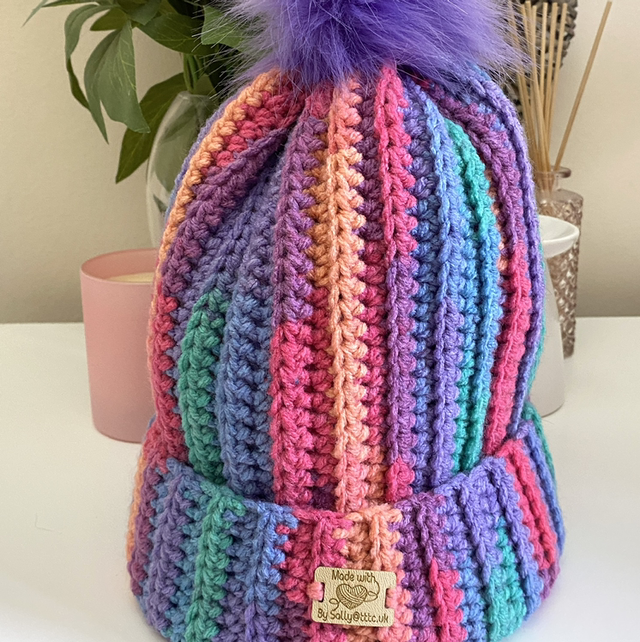 Handmade Crochet Beanie - Ombre Range