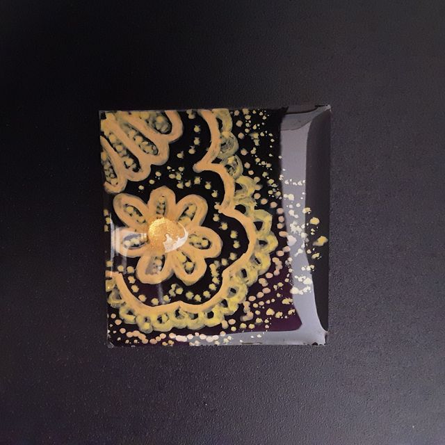 Broche grand carré collection Breizh