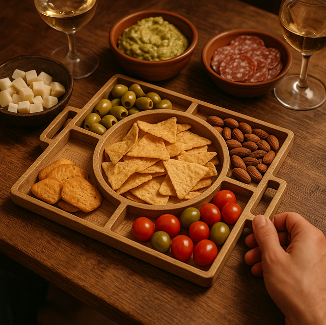 Plateau compartimenté 40cm 