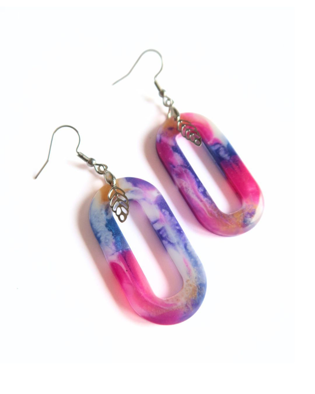 Grandes boucles d'oreilles Vertige | BO031
