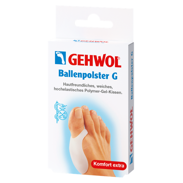 GEHWOL Ballenpolster G Zur Druckentlastung bei Großzehenballen