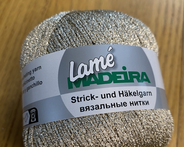 Madeira Lamé gemetalliseerd garen