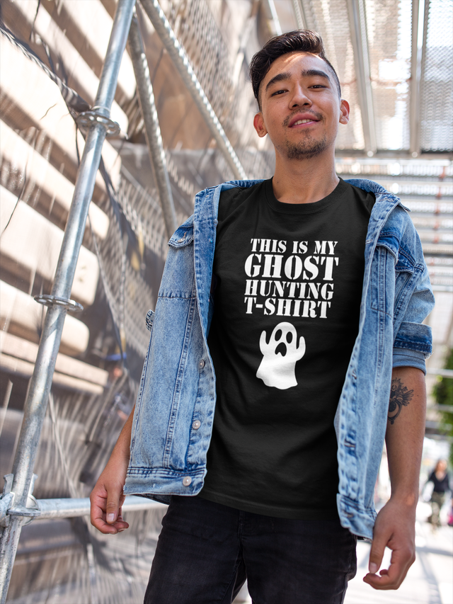Mens Ghost Hunting T-Shirt - Black
