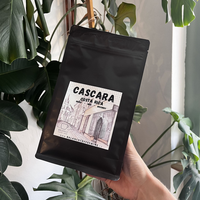 Cascara - sušené slupky kávových třešní