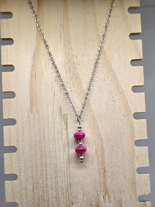 Collier Rubis qualité d'exception
