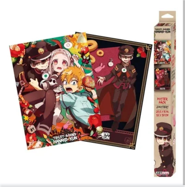 Posters x2 Toilet bound Hanako-kun 