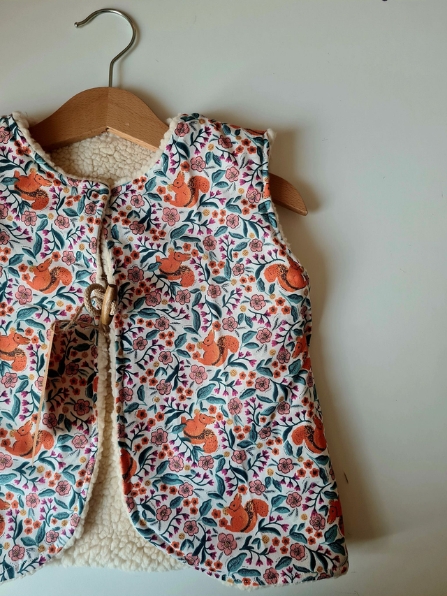 Gilet de berger réversible 3 ans