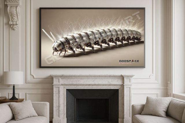 Cadre Chenille Cybernétique (04)