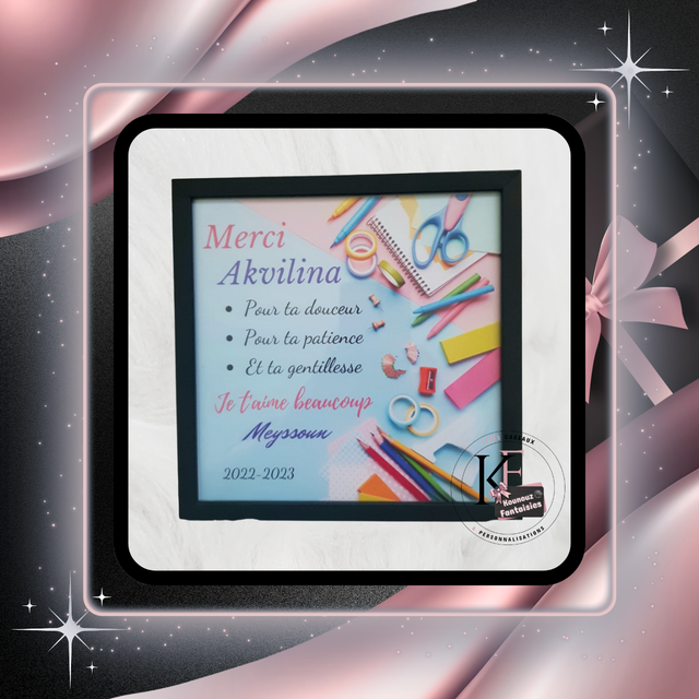 Cadres personnalisés