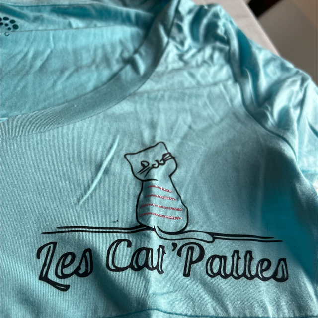 Teeshirt turquoise souple T2 