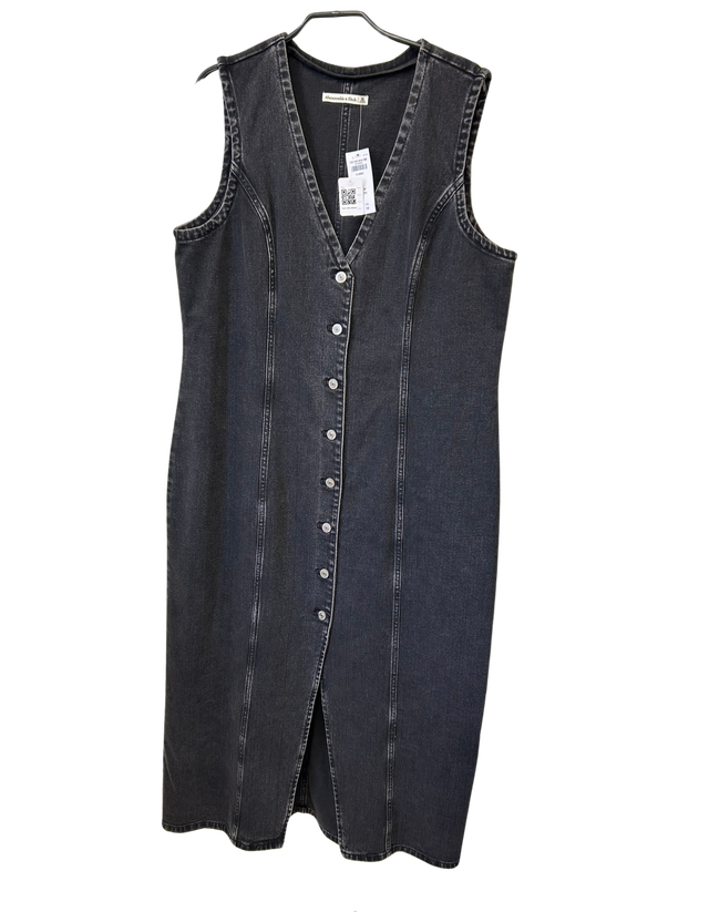 Abercrombie Dress in Black Denim