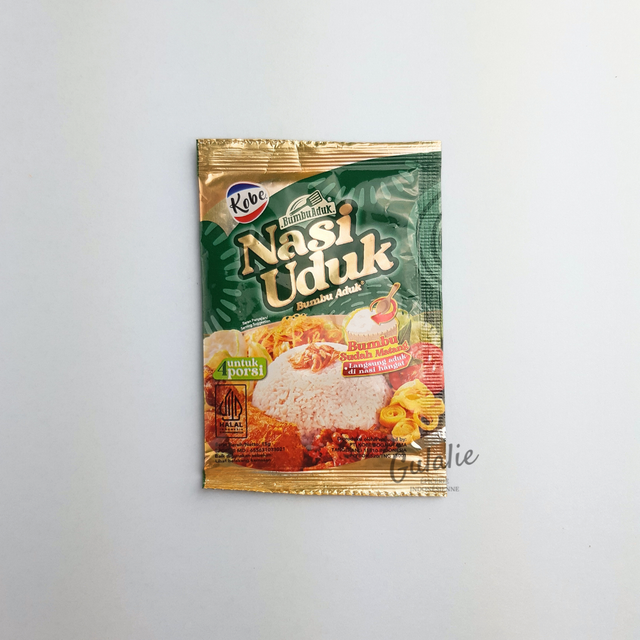 KOBE Bumbu Nasi Uduk x3 sachet /Préparation de Riz Parfumé au Coco