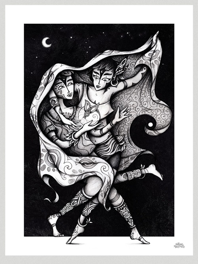 Notre Rêve à Deux, 30x40cm, Série Numérotée