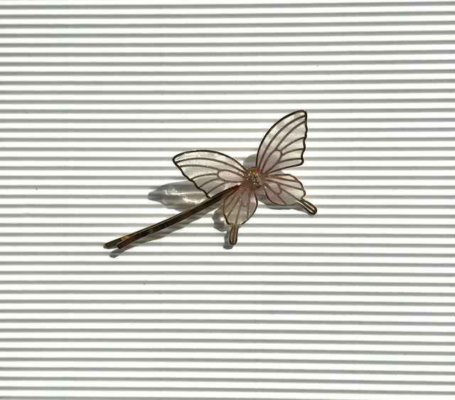 Roségold Butterfly Clip