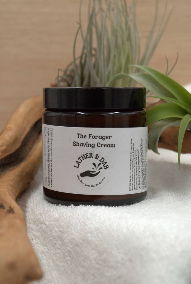 Shave Cream: The Forager with Clary Sage, Eucalyptus, and Cedarwood Essential Oils
