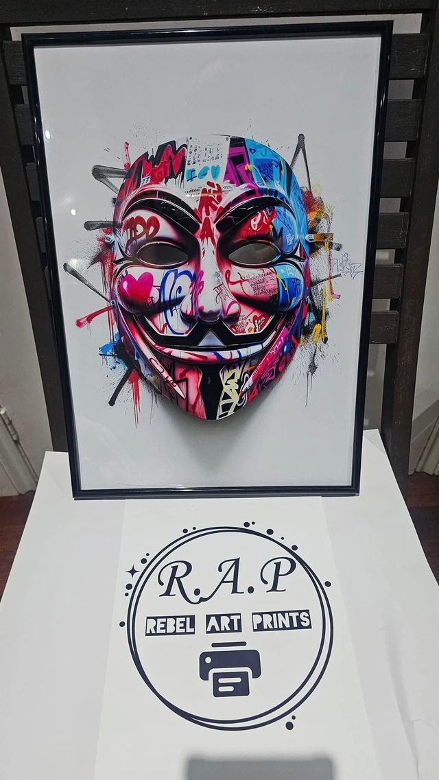 FACE OF REBELLION PRINT 