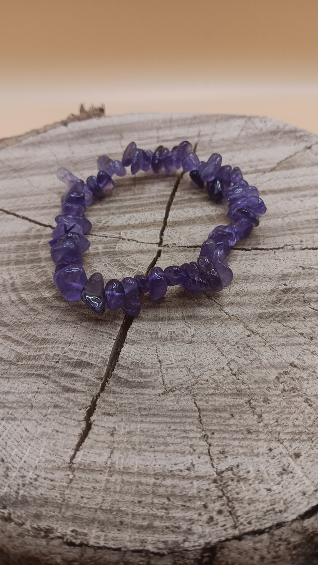 Bracelet baroque Améthyste Brésil AA