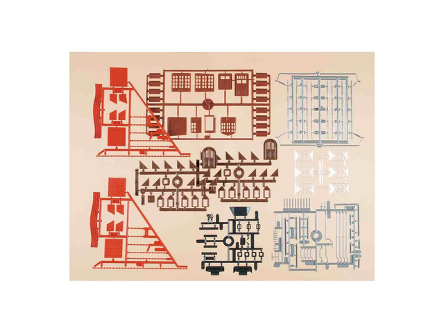 kit accessoires de toits Auhagen 48583 H0