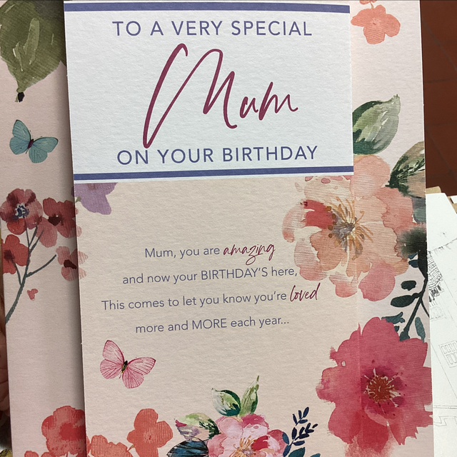 Birthday Relative Mum - A very special Mum WW