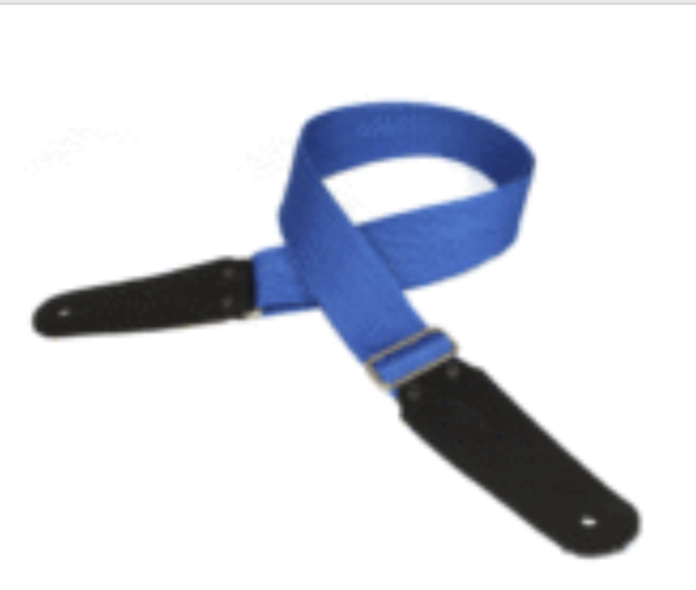DSL POLY 2" BLUE Guitar Strap