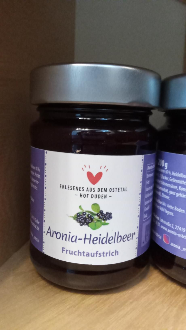 Aronia Heidelbeere-Fruchtaufstrich 