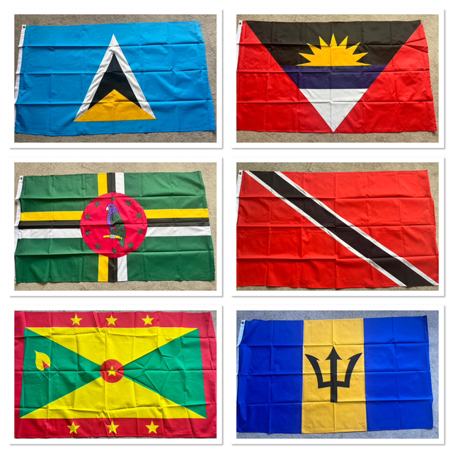 Large 5ft x 3ft Island Flags