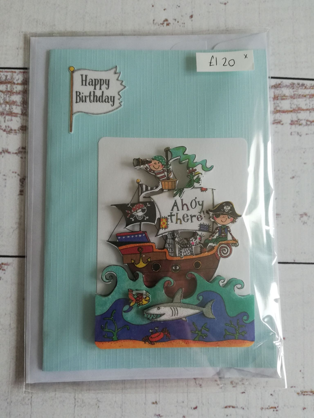 Pirate Greeting Cards 