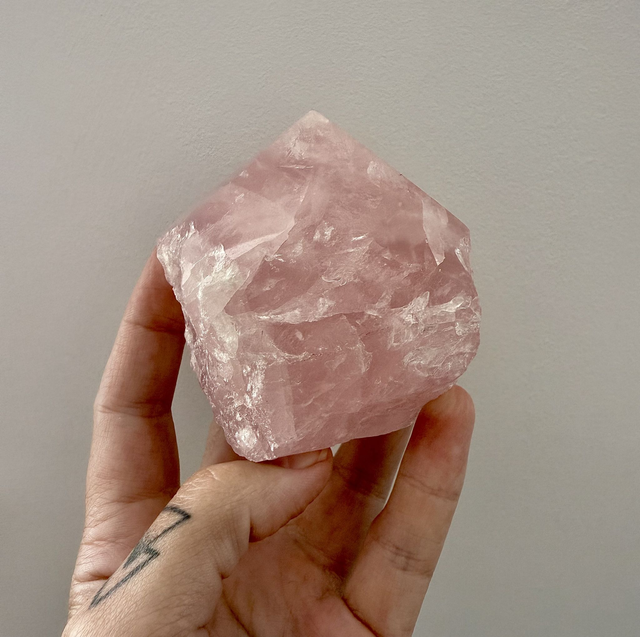 Rose Quartz Rough Single Terminated Point