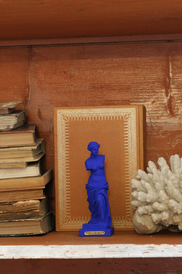 Vénus de Milo (résine et socle en bois)