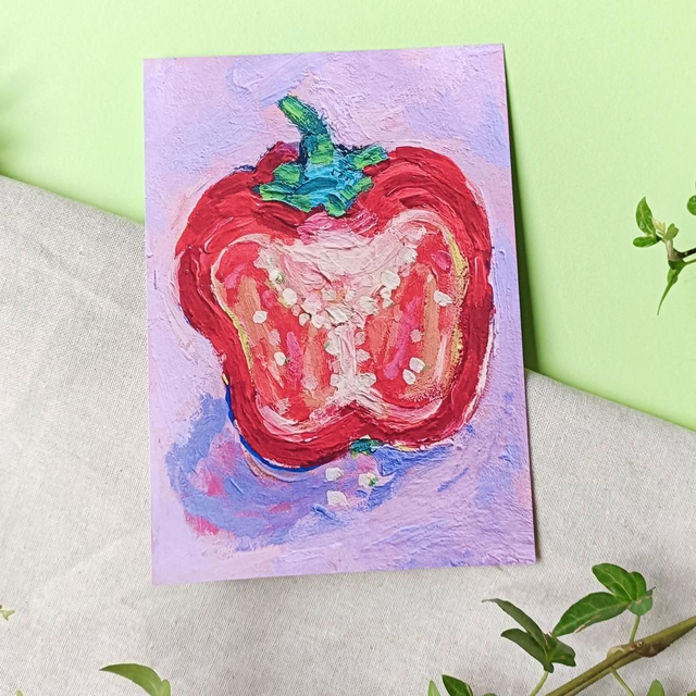 paprika - a6 art print 