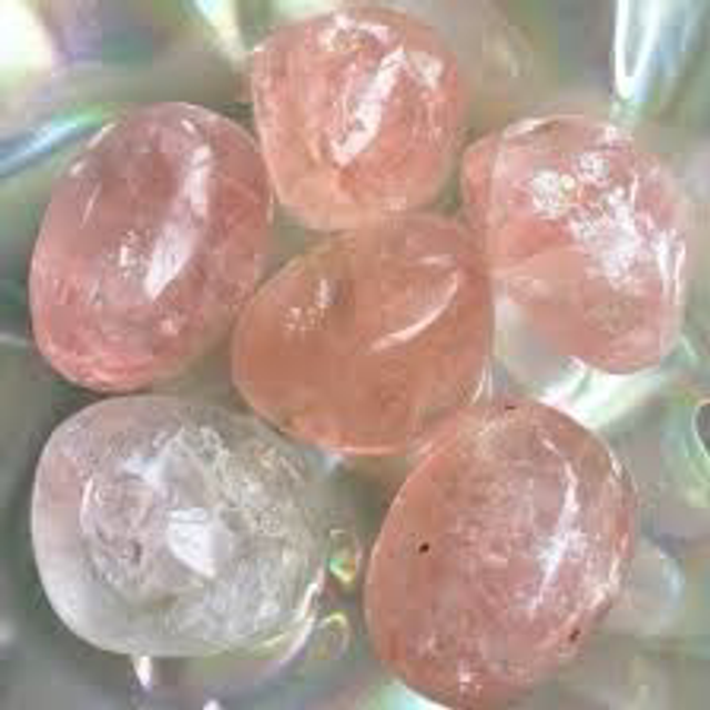 Fluorite Pink Tumblestone 