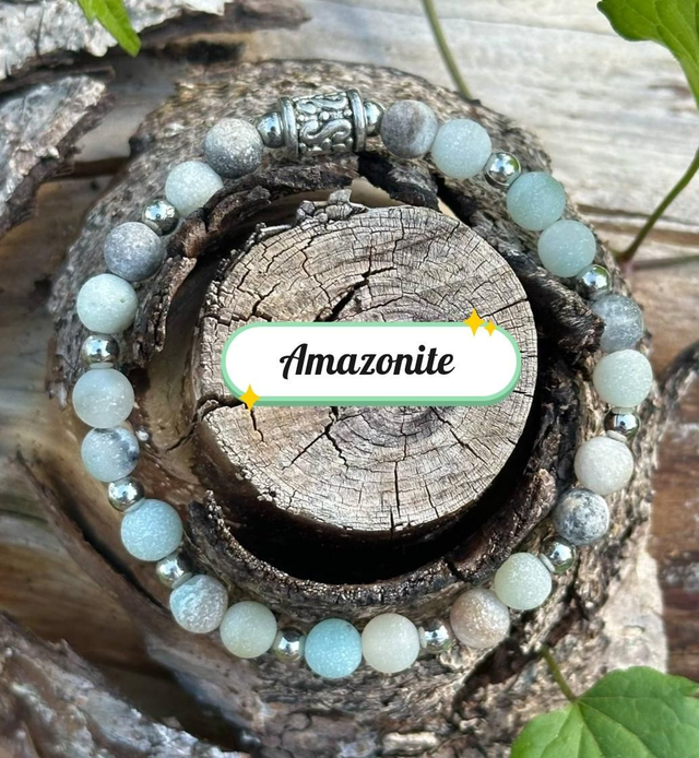 Bracelet d'Amazonite