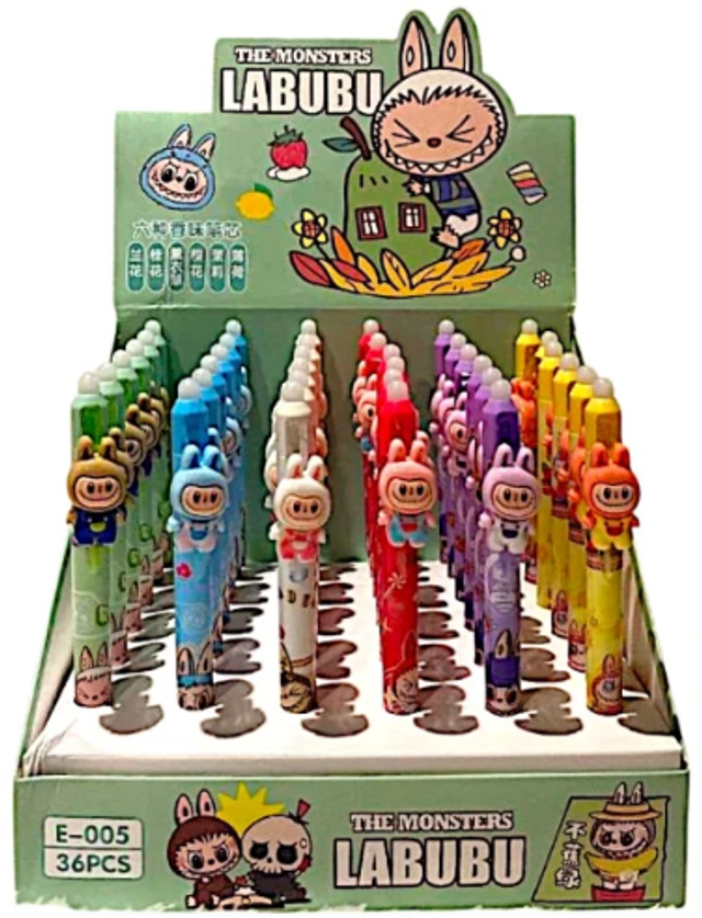 Penna Labubu - BLU a scatto 