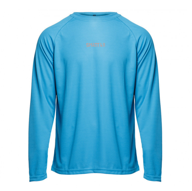 Tee shirt manche longue Bleu 