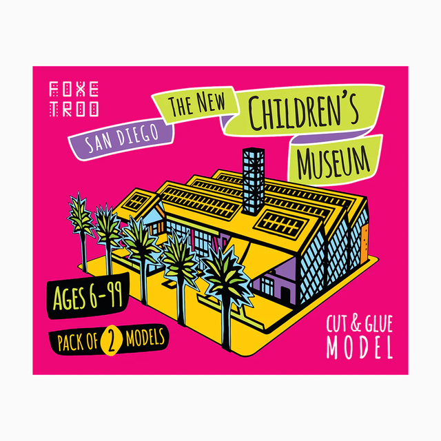 The New Children's Museum Paper Model Kit