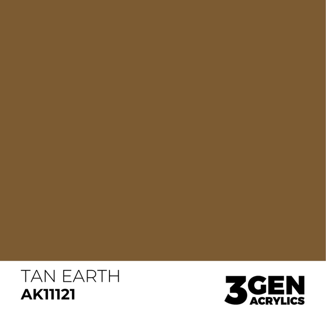 3rd Gen. Acrylics 121 Tan Earth
