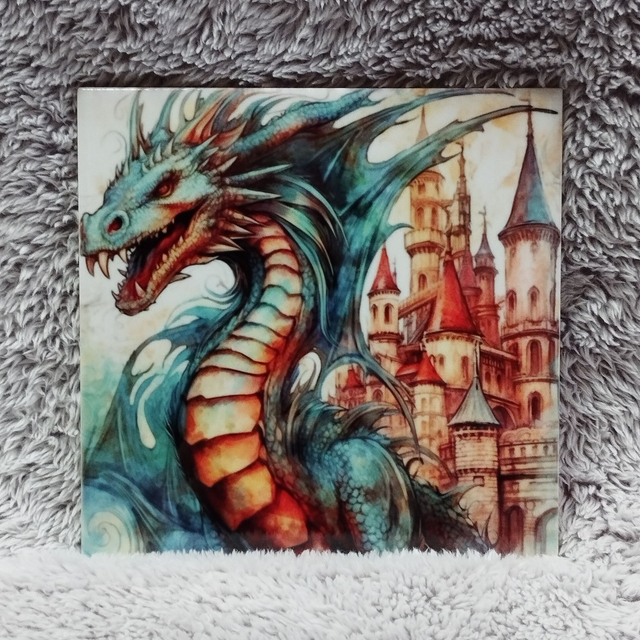 L'attaque du dragon turquoise