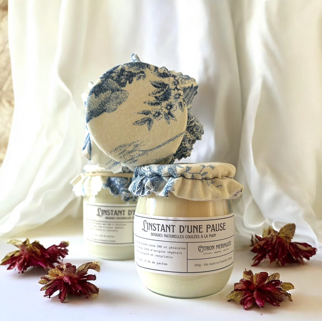Bougie parfumée - Citron meringué 