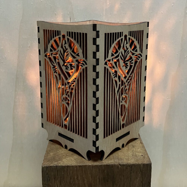 Photophores de Verre & de Bois