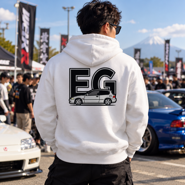 Hoodie Civic EG6 - Gris