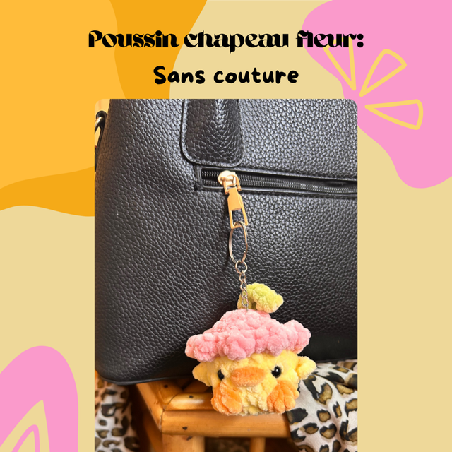 Patron Poussin chapeau Fleur