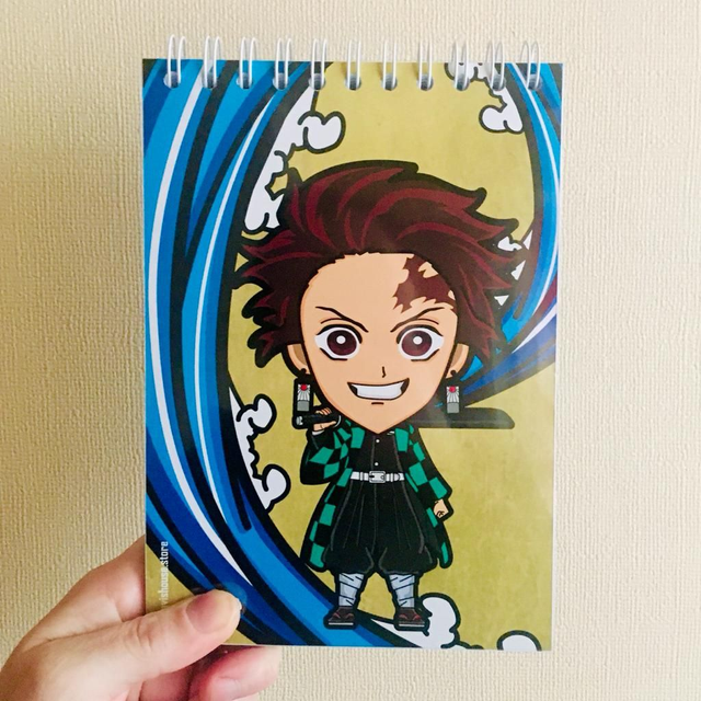 Croquera A5 hojas blancas Hermanos Kamado Tanjiro