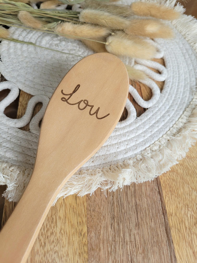 Brosse à cheveux personnalisable picots