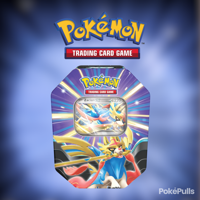 Pokémon TCG: Slashing Legends Tin (Zacian ex)