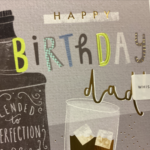 Birthday Relative Dad - Whiskey WF