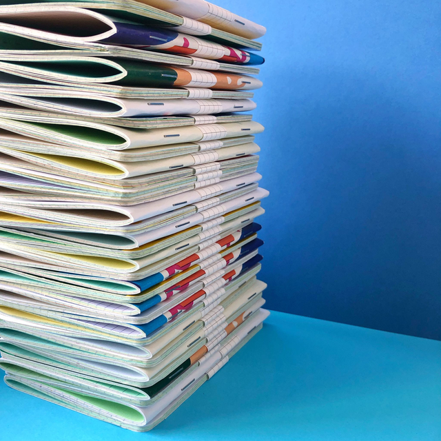 Cahier Fleurs-Pied-de-poule