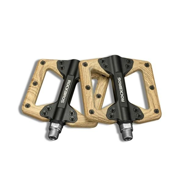 Premium Pedale Holzoptik