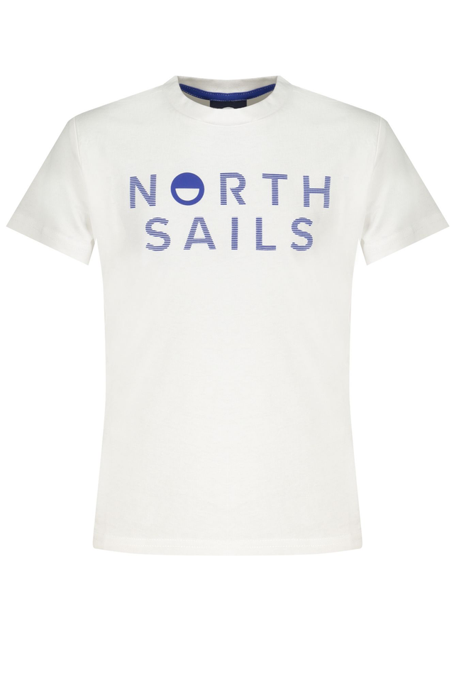 NORTH SAILS T-SHIRT MANICHE CORTE BAMBINO BIANCO