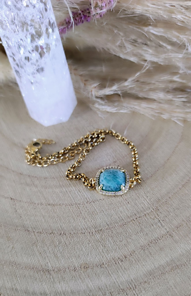 Bracelet "Éclat" Amazonite N°6